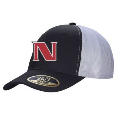 Trucker Adult N Icon Embroidered Snapback Trucker Cap Thumbnail